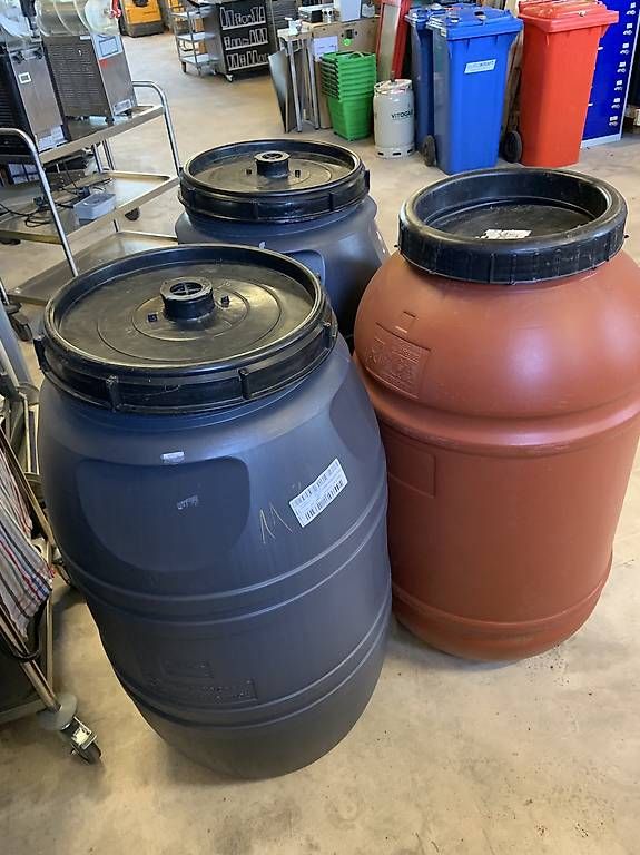 Regenfass Obstfass Lebensmittelecht 60L c a 10 stk