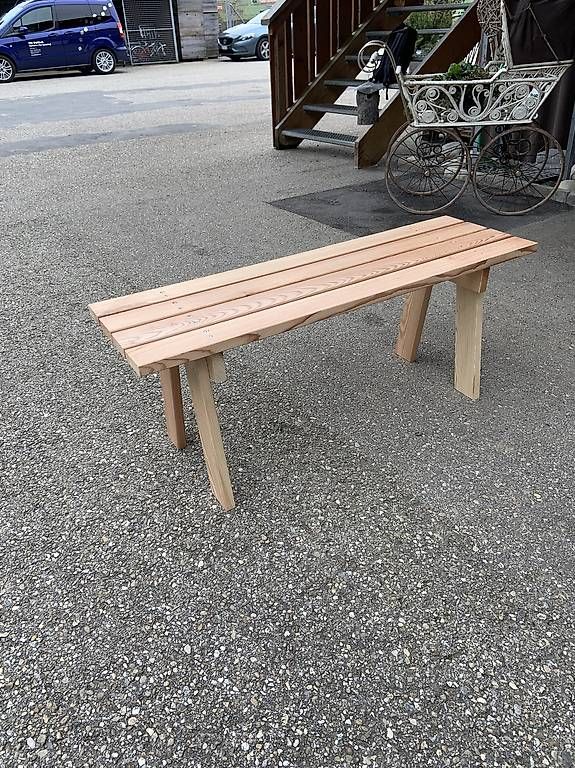 Blumenbank Holzbank Holzbänkli Douglas Holz
