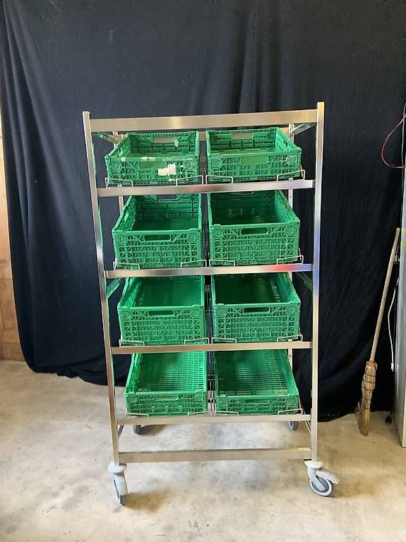 Regaltransportwagen Hupfer Regal Gastro