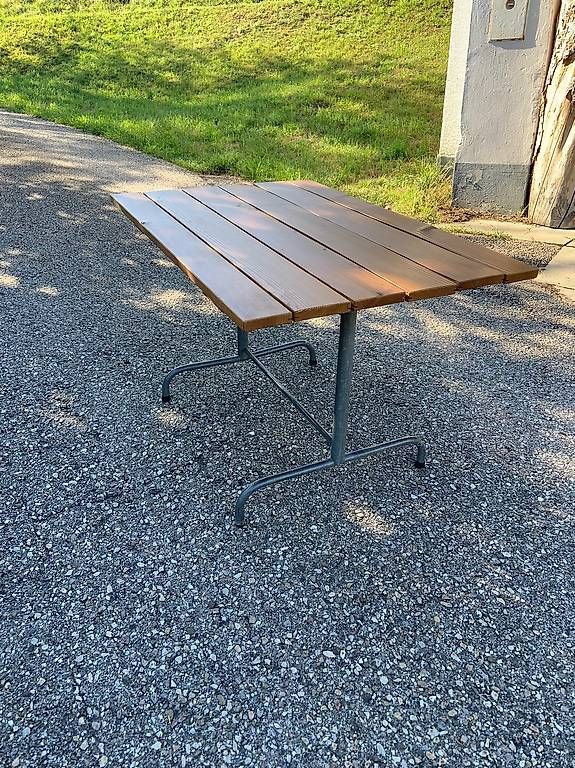 Gartentisch Holz Gastro Klappbar